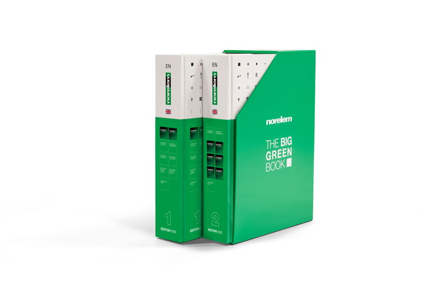 Más grande, más verde y mejor, así es la edición 2022 de THE BIG GREEN BOOK de norelem con más de 70 000 componentes